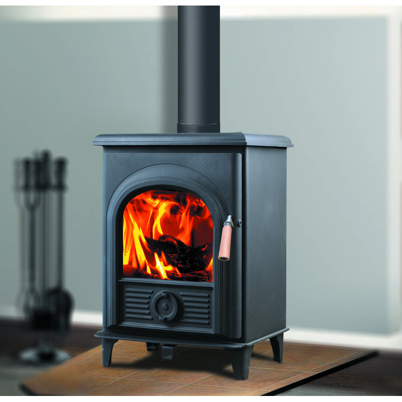 HiFlame Shetland Direct Vent Wood Burning Stove & Reviews Wayfair